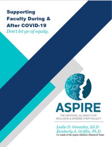 Cover for the ASPIRE Report on COVID