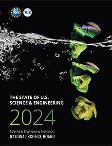 Cover of The State of U.S. Science and Engineering 2024 report.