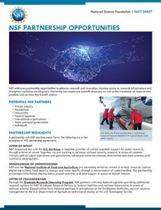 NSF Partnership Opportunities