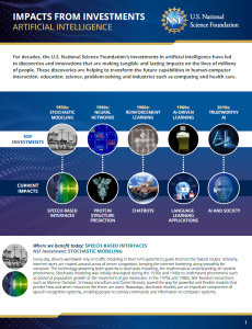 Impacts from Investments Artificial Intelligence