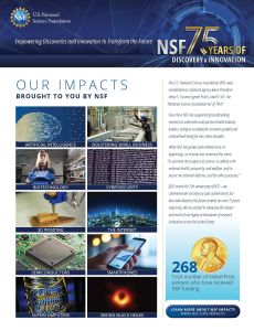 First page of NSF factsheet as thumbnail