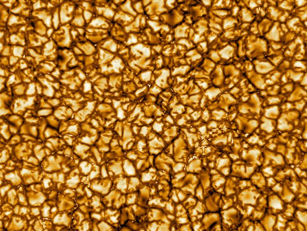 Image of sun's surface