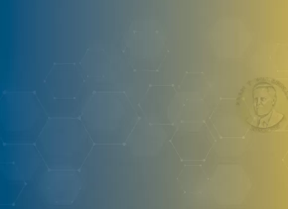 The Alan T. Waterman award medal, which features a portrait of Waterman.