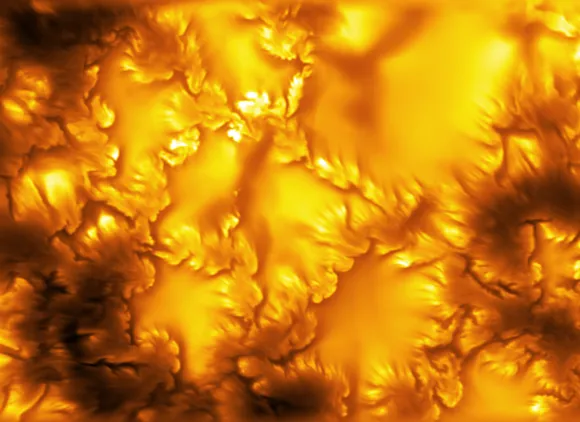 up close image of the sun