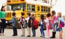 Students and bus from shutterstock