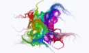 Colors flowing together
