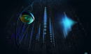 neutrino interacting with polar ice