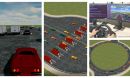 Illustration of driving simulation by a new UCLA-led open-source, artificial intelligence-powered simulation platform, MetaDriverse.