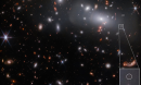 A look more than 13 billion years into the past at a minuscule galaxy present shortly after the Big Bang