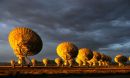 A series of telescopes in the desert