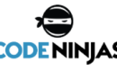 code ninjas logo with ninja head