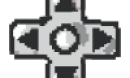 8-bit-style illustration of the buttons on a video game controller.
