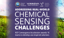 banner for addressing real world chemical sensing challenges with a landscape in the background