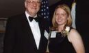 Arden Bement, NSF Acting Director with Kristi Anseth holding an award