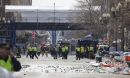 Police on the street in Boston Marathon bombing aftermath