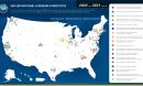NSF-LED National AI Research Institute map shows all awards combined