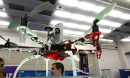 man with unmanned aerial vehicle