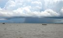 Boats on the Bay of Bengal