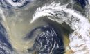 dust over the Sahara Desert