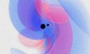 snapshot of the 3D gravitational waveform