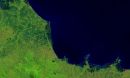 Deltas along the north shore of Java, Indonesia