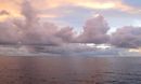 clouds over an ocean
