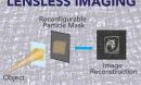 schematic of the layout for a lensless camera