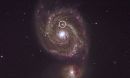 The Spiral Galaxy M51, with supernova.