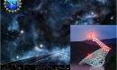 night sky, stars and a telescope