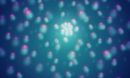 artist's rendition of polar gas molecules