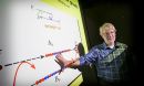 professor explaining the process of protein misfolding