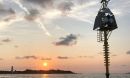 Buoy sunset