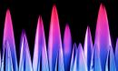 false-color photograph shows a