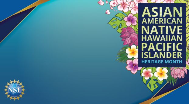 NSF Asian Pacific American Heritage Month virtual background