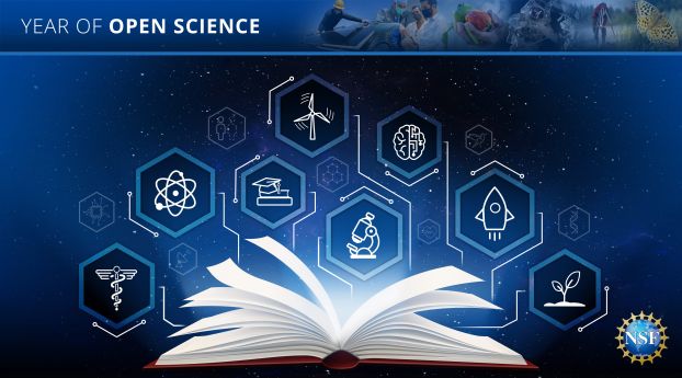Year of Open Science Virtual Background A