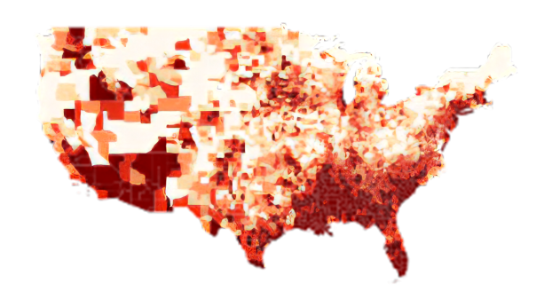 Heterogenous spatio-temporal spread pattern in COVID-19 cases per 100K for different waves