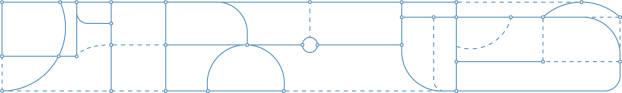 blue lines combination