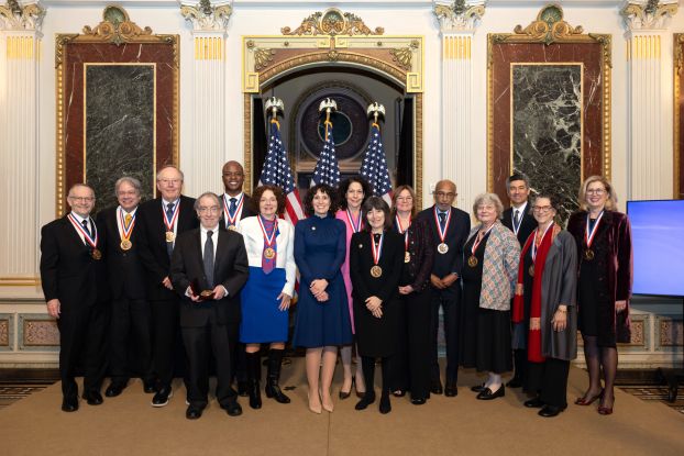 Group picture of National Medal of Science and National Medal of Technology and Innovation ceremony
