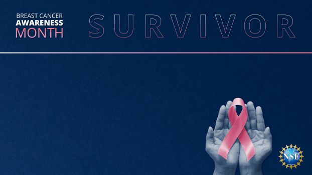 Breast Cancer Awareness Survivor Zoom Background