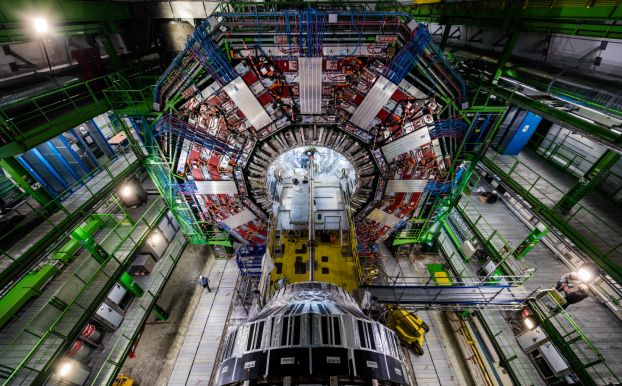 Detectors at the Large Hadron Collider identify and characterize high-energy elementary particles.