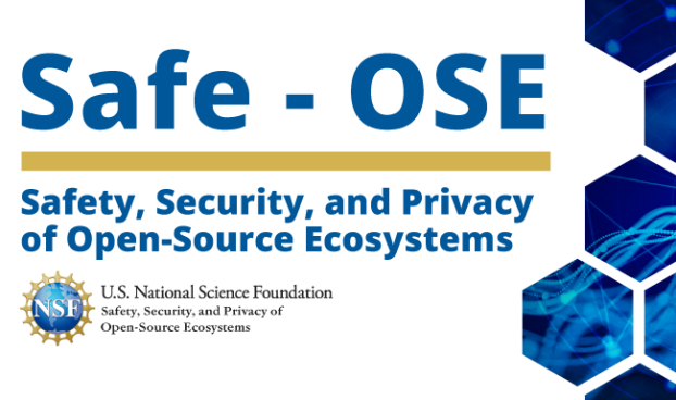 Safety, security and privacy of open source ecosystems banner