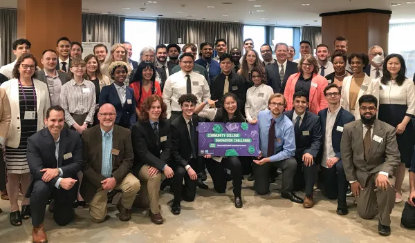Students finalist teams and mentors of the 2022 CCIC 
