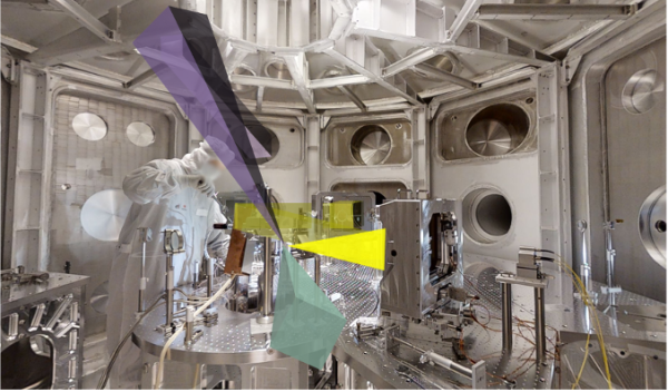 The P3 (Plasma Physics Platform)-installation at ELI Beamlines where the experiments will take place.