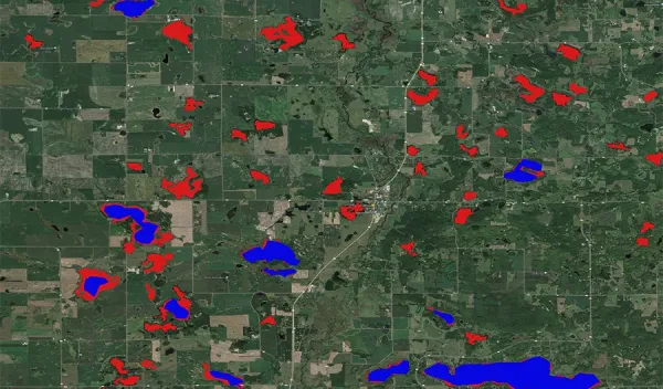 Sat lakes data