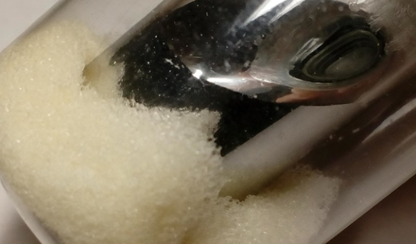sample of mercury in a testtube