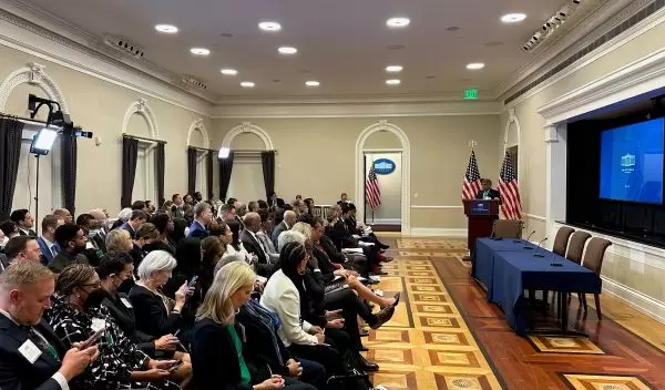 panch speaking in the white house