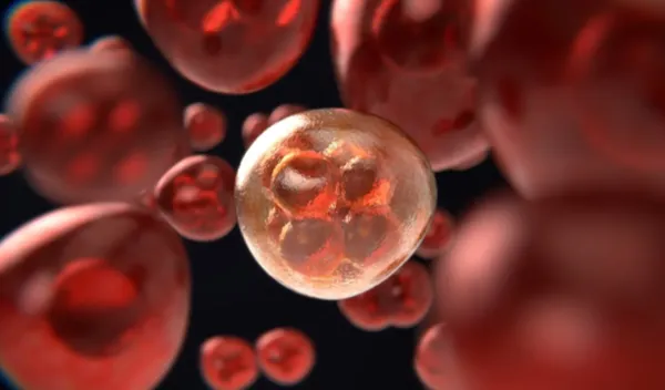 illustration of Tiny cellular sensors help determine the positioning of our hearts and other organs.