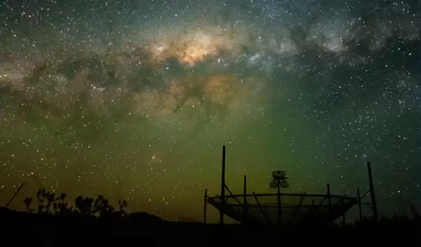 The Milky Way above HERA.