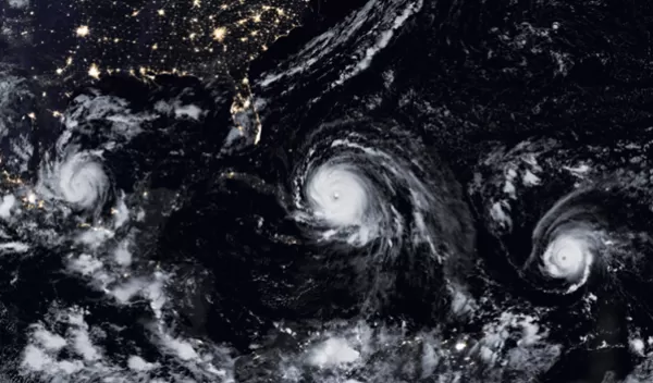 Researchers explored the risk of multiple destructive storms hitting the East and Gulf coasts.