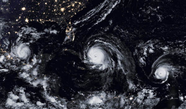 Researchers explored the risk of multiple destructive storms hitting the East and Gulf coasts.
